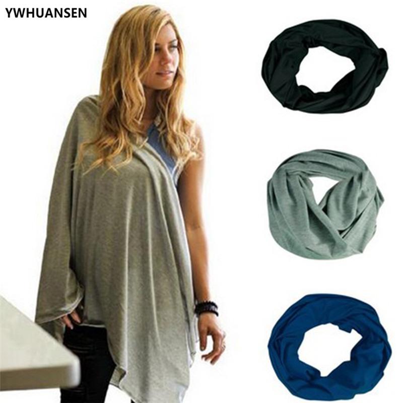 Infinity Scarf Knit - YWHUANSEN 2024 nouvelle couverture d'allaitement mère