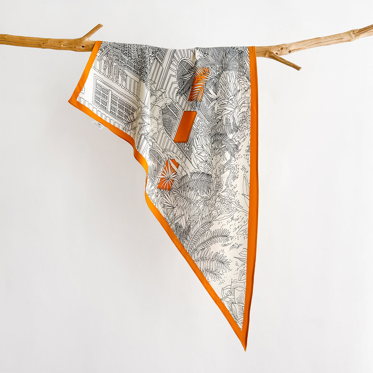 Bandana tendance 100% Soie de  - Ascot Neck Scarf avis et prix