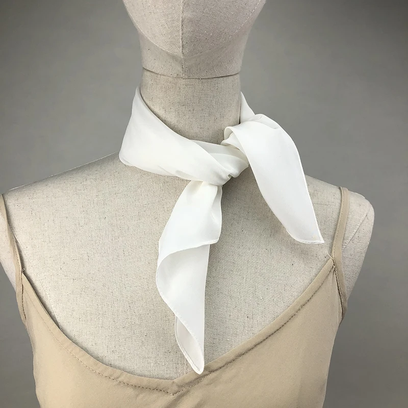 Nouveau foulard en soie pour f - Ascot Neck Scarf avis et prix