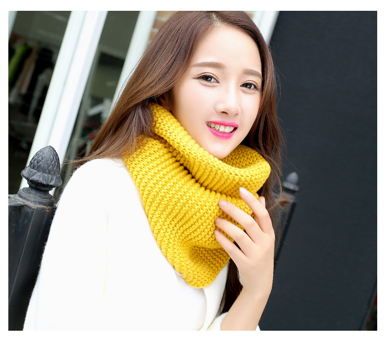 Écharpe d'hiver femmes infini  - Infinity Scarf Knit avis et prix