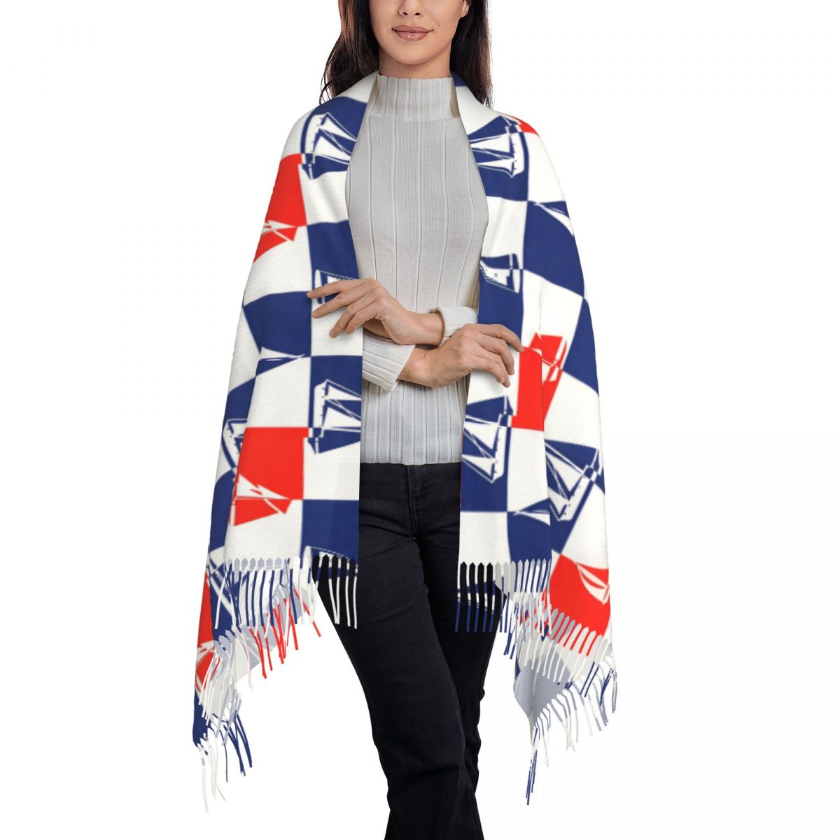 Navire à voile océan écharpe a - Pashmina Wrap Large avis et prix