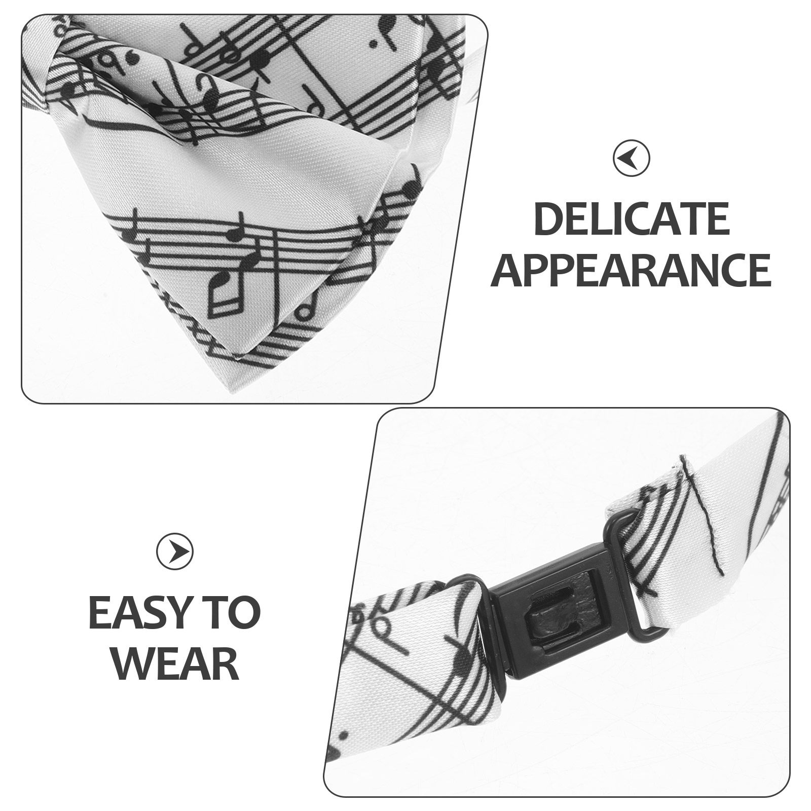 Lot de 3 nœuds papillon pré-no - Bow Tie Pre Tied avis et prix