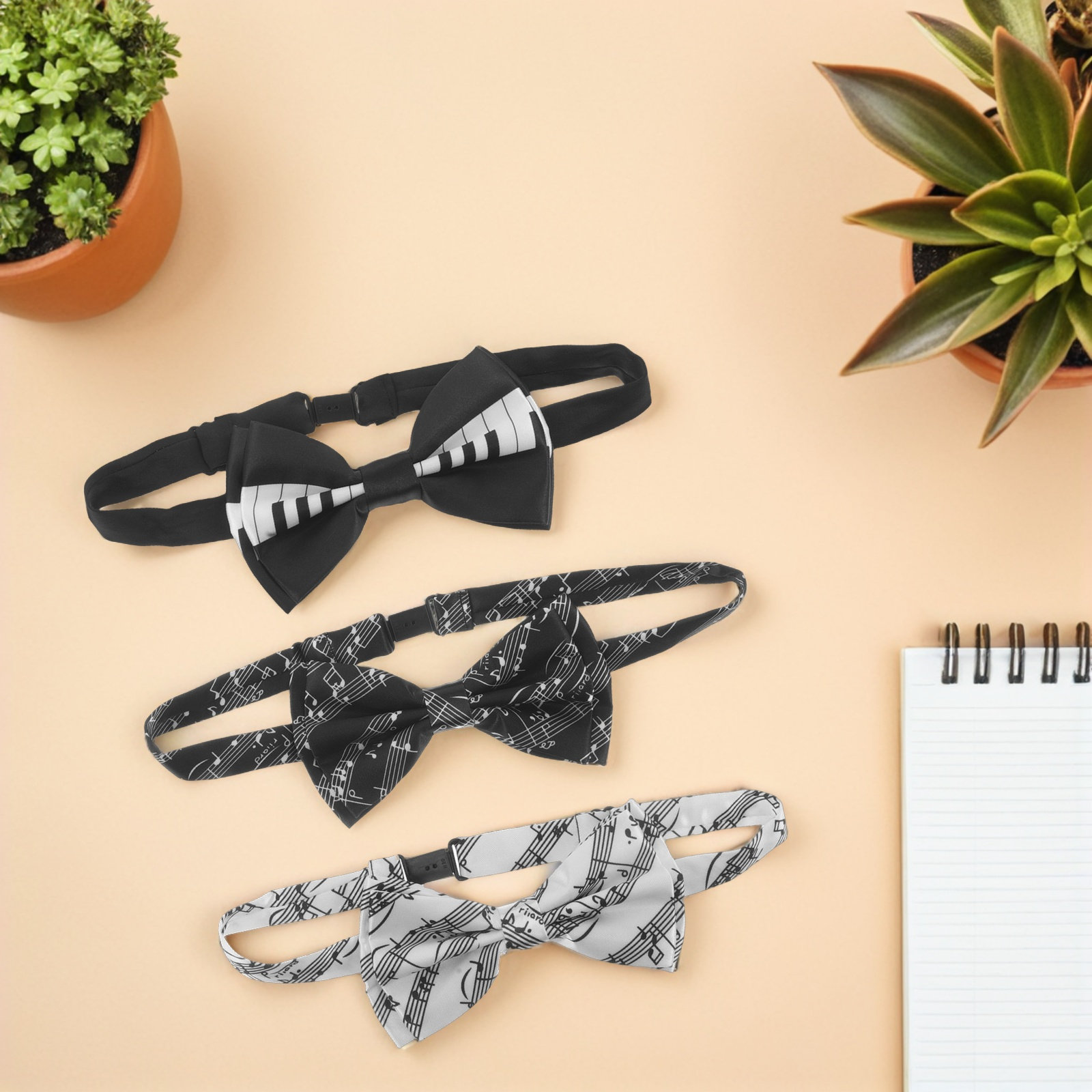 Lot de 3 nœuds papillon pré-no - Bow Tie Pre Tied avis et prix