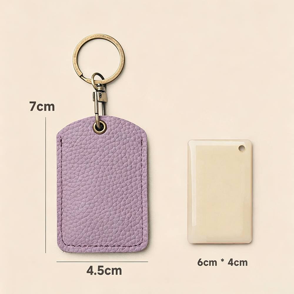 Porte-badge en cuir avec cordo - Lanyard Badge Holder avis et prix