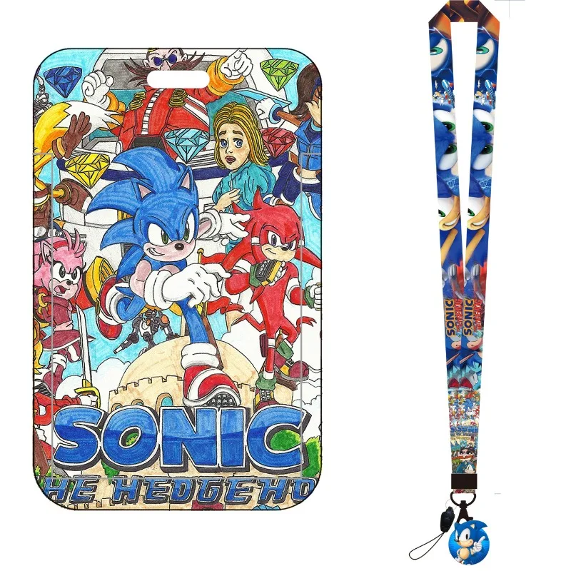 Porte-carte de bus Sonic de de - Lanyard Badge Holder avis et prix