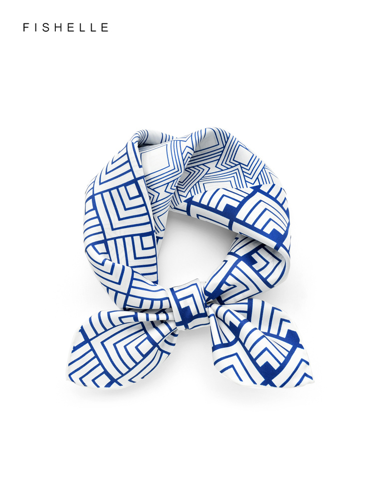 Foulard en soie naturelle pour - Ascot Neck Scarf avis et prix