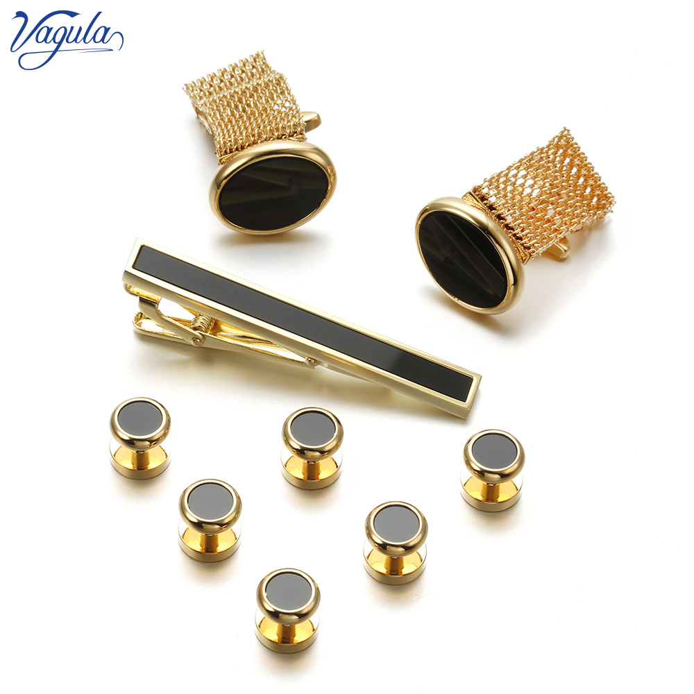 VAGULA nouveau 9 pièces bouton - Tie Bar Set Gift avis et prix