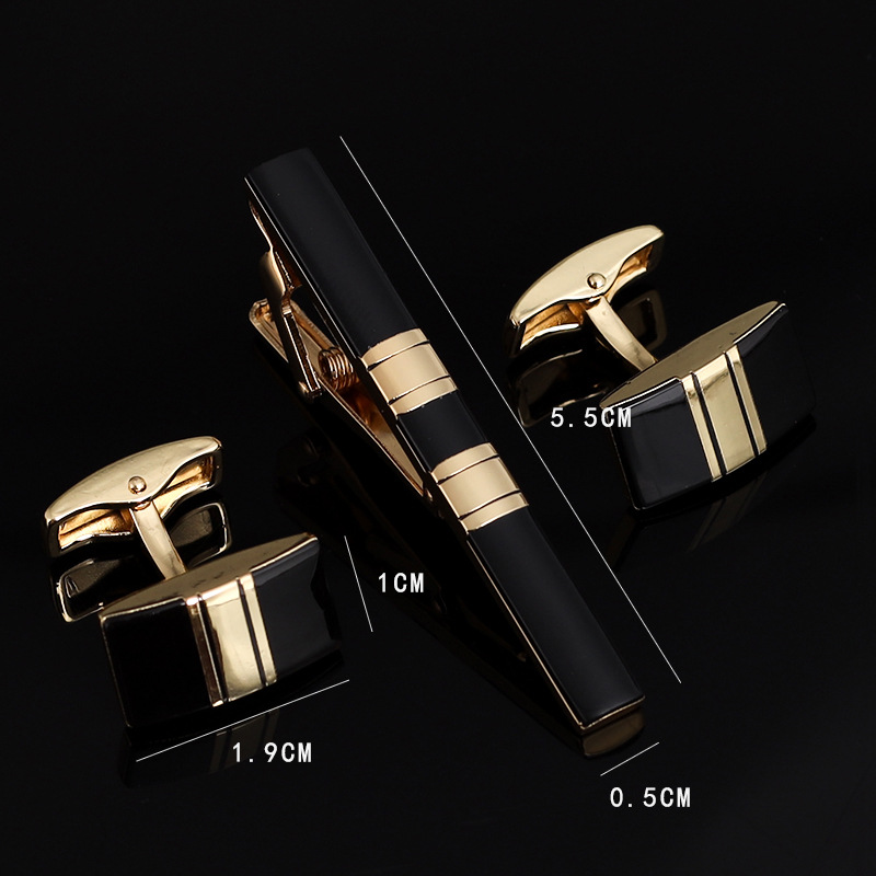 Ensemble de boutons de manchet - Tie Bar Set Gift avis et prix