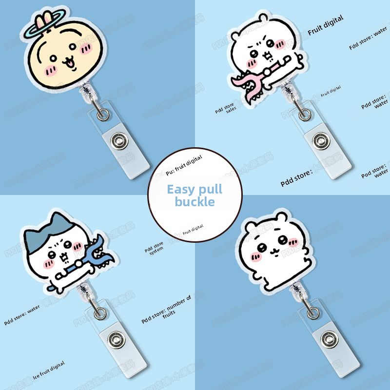 Porte-badge rétractable Jiyi K - Lanyard Badge Holder avis et prix