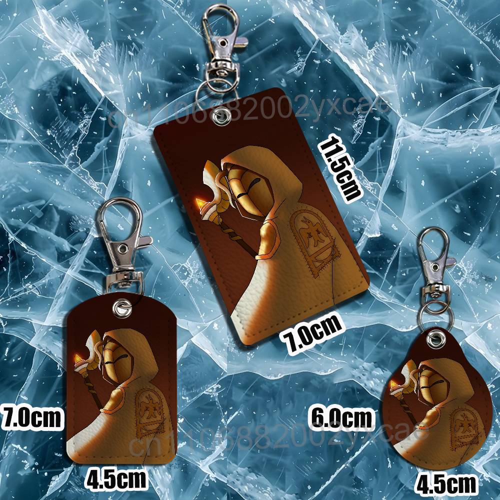 Porte-clés en cuir Flapjack Hu - Lanyard Badge Holder avis et prix